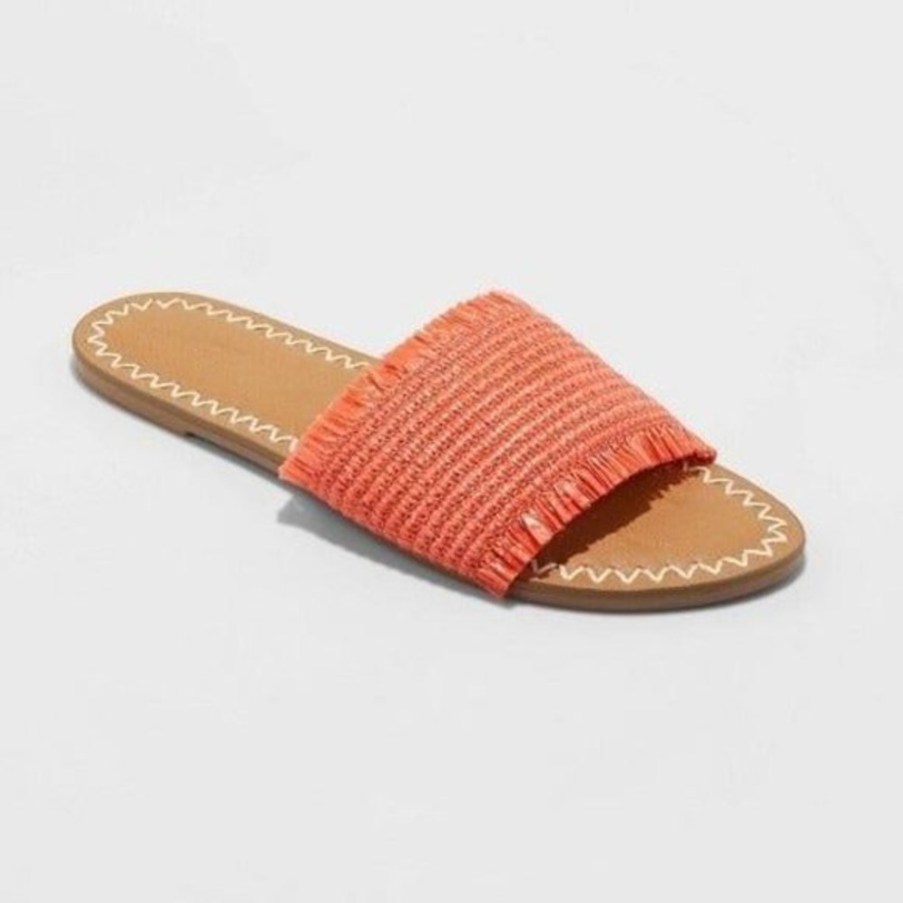 NEW UNIVERSAL THREAD Luciana Woven Sandals Slides
